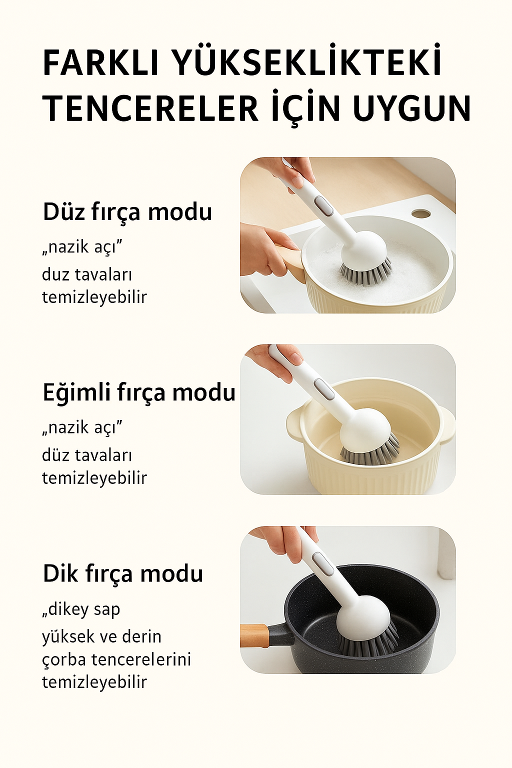 CLARION™ Akıllı Temizlik Fırçası